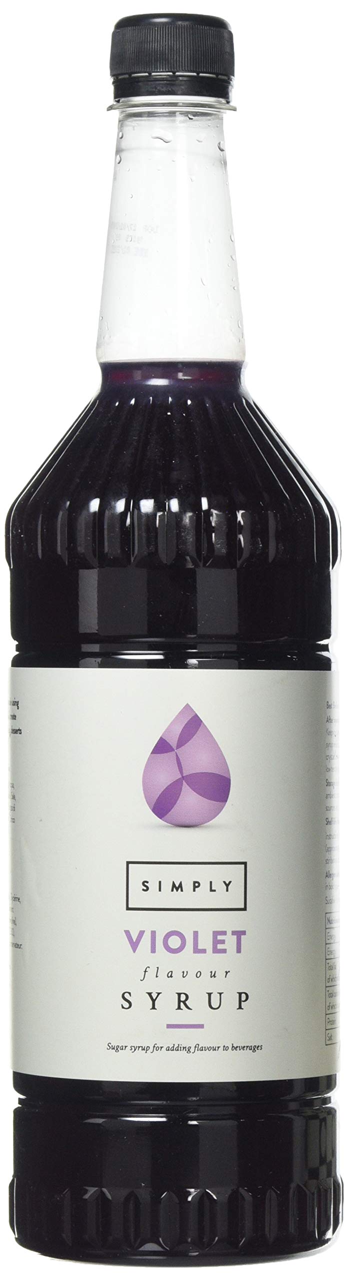Simply Violet Syrup - 1 L Bottle | Vegan Approved | Gluten Free 1