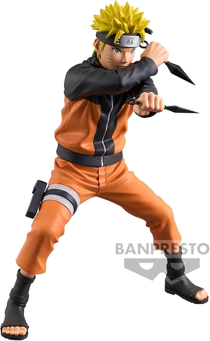 BANPRESTO Naruto Shippuden - Naruto Uzumaki Statue with Kunais (BP94431)