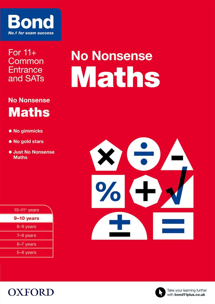 Oxford University Press Maths No Nonsense: 9-10 Years | Ages 9-11 | Paperback 1