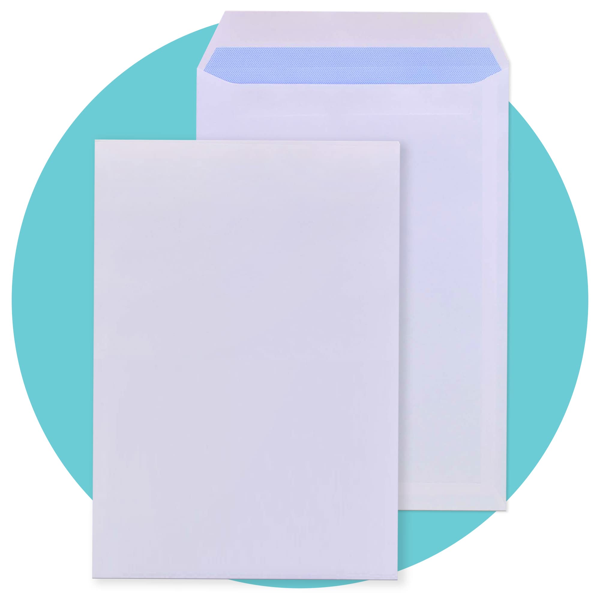 Triplast C4 White Self Seal Security Envelopes - Pack of 50 | 324x229mm | 90 gsm