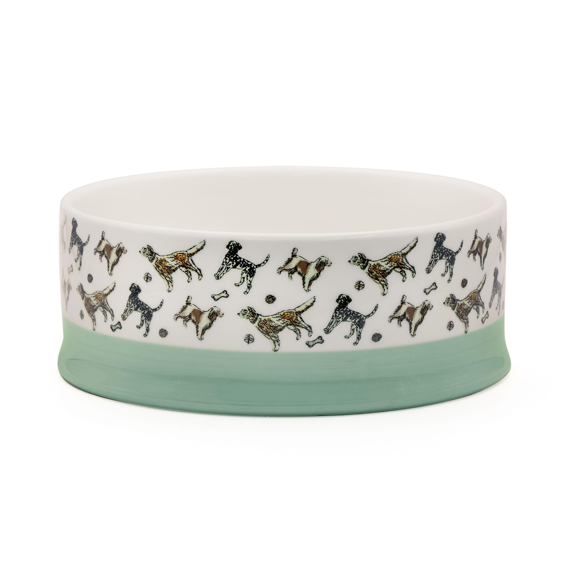 Banbury & Co Ceramic Dog Bowl - 750ml Capacity, Dishwasher Safe, Tip-Resistant 1