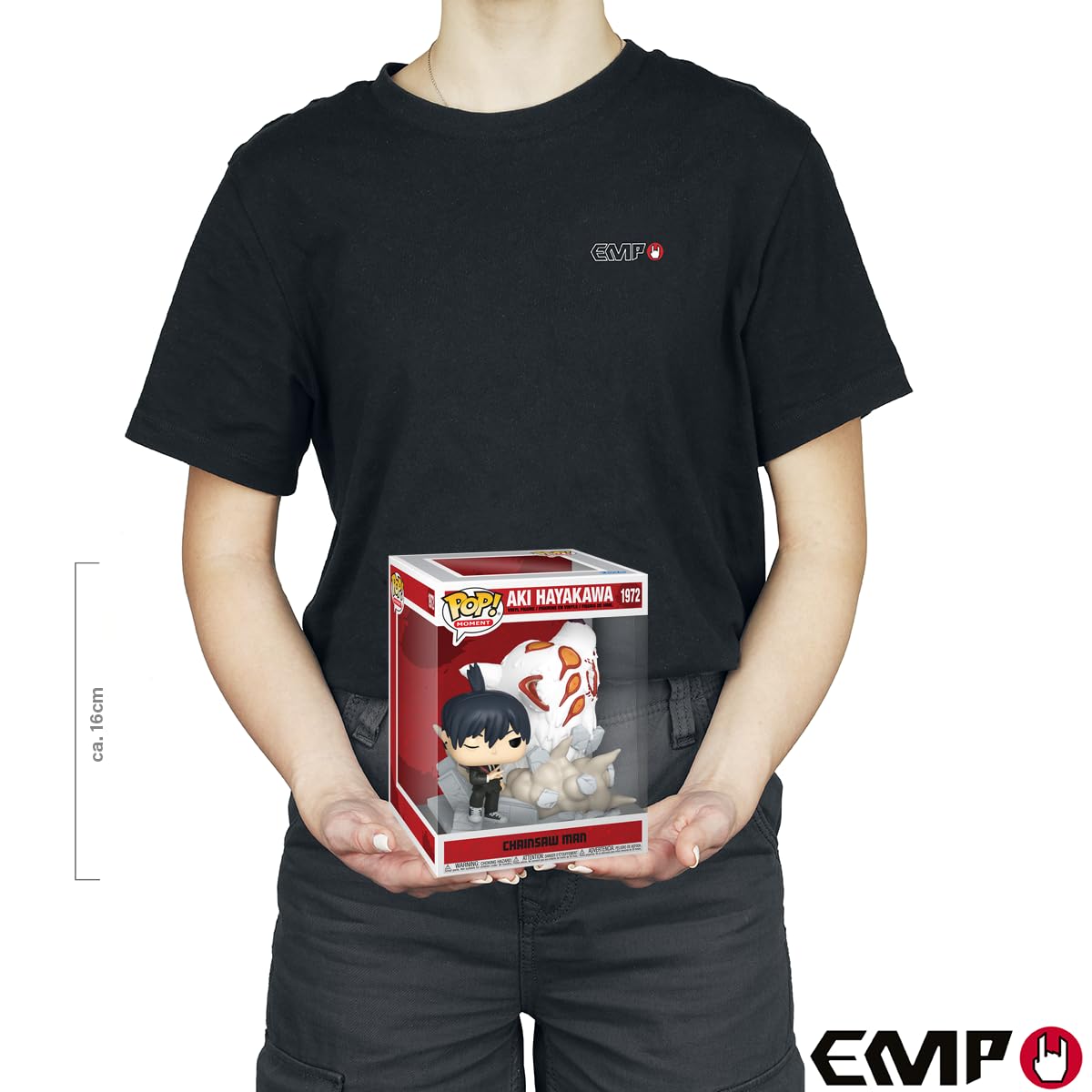 Funko Pop! Moments: Chainsaw Man - Aki Hayakawa (Fox Devil) Vinyl Figure 3