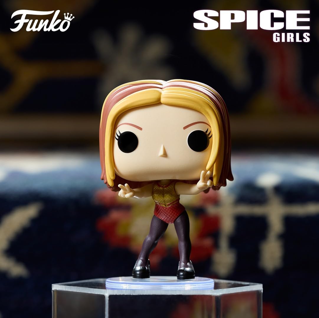 Funko POP! Rocks: Spice Girls Ginger Spice (Wannabe) Vinyl Figure - 3.75 inches