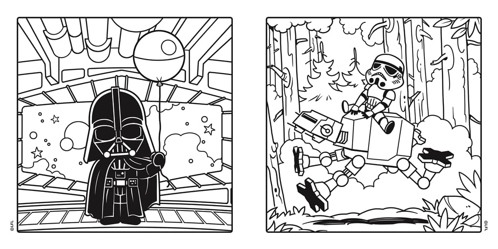Studio Press Star Wars: A Cute and Cosy Colouring Book | Paperback | English 2