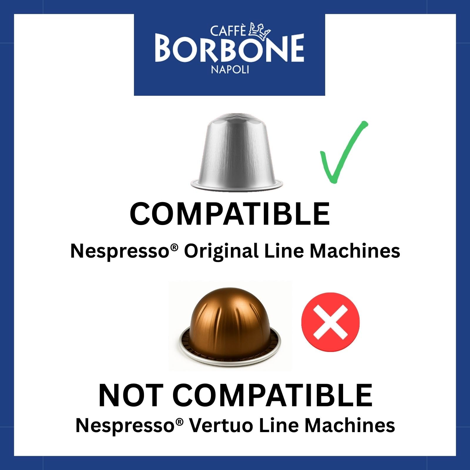 CAFFÈ BORBONE Ciao Venezia Blend Coffee Capsules - 100 Count Aluminum Pods (10 Packs) 4