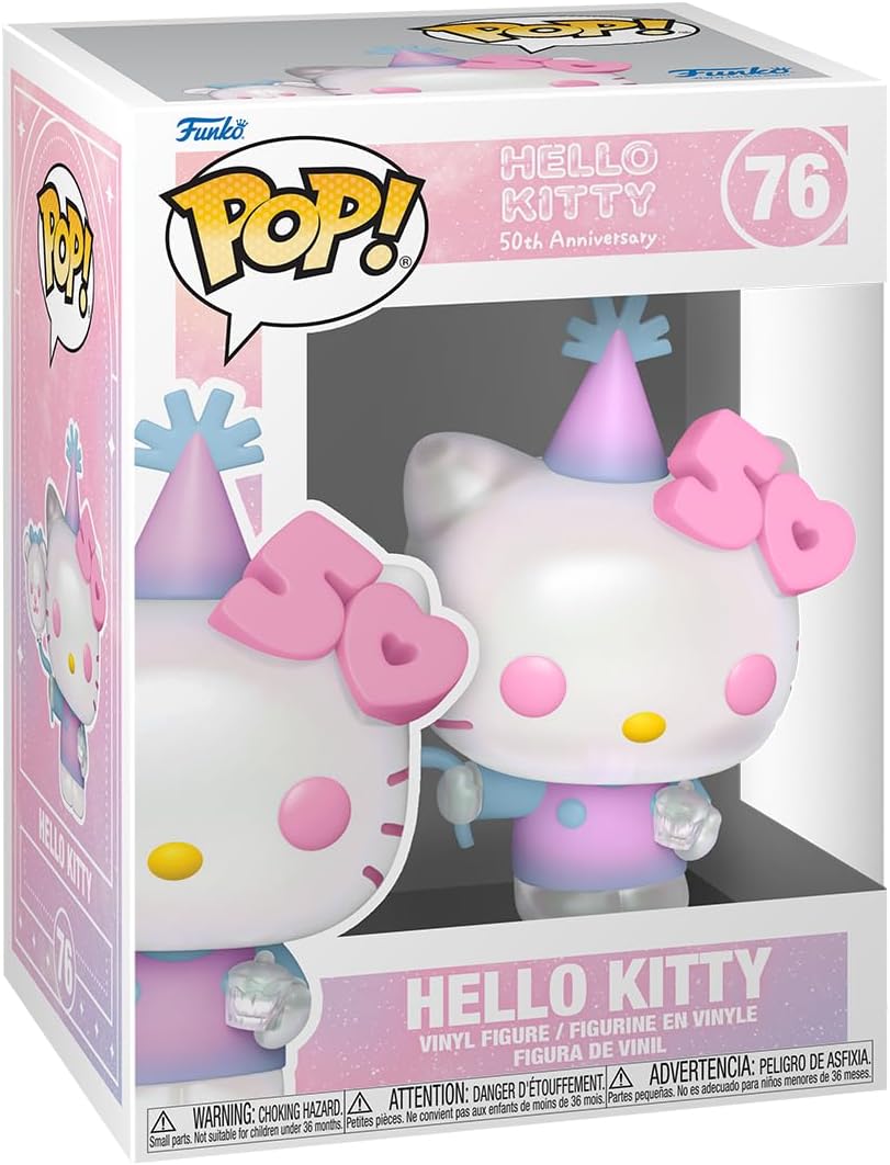 Funko Pop! Sanrio - Hello Kitty 50th Anniversary - Hello Kitty with Balloons Vinyl Figure