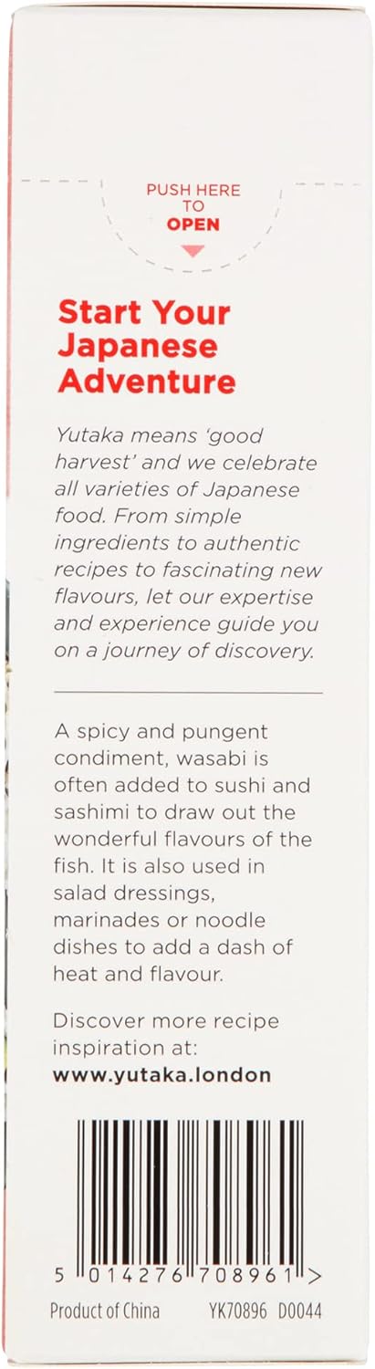 Yutaka - Wasabi Paste 43g Authentic Japanese Condiment 4