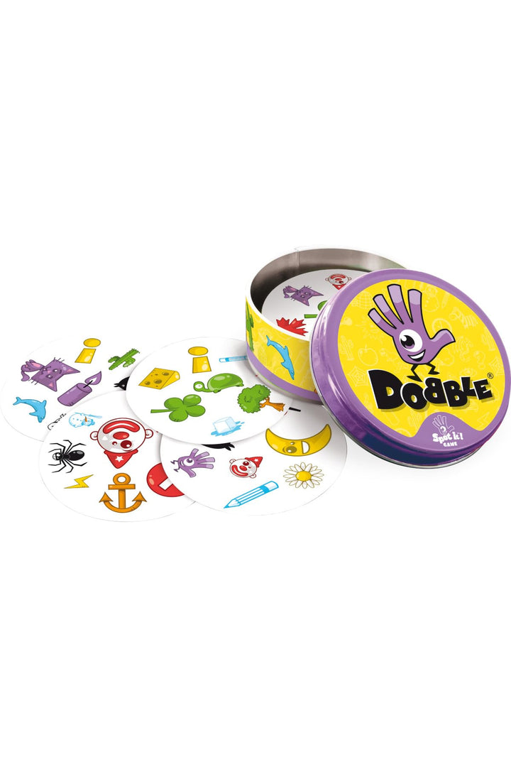 Asmodee Dobble Super Pack (Camping + Classic) Family Card Game for Ages 6 and Up