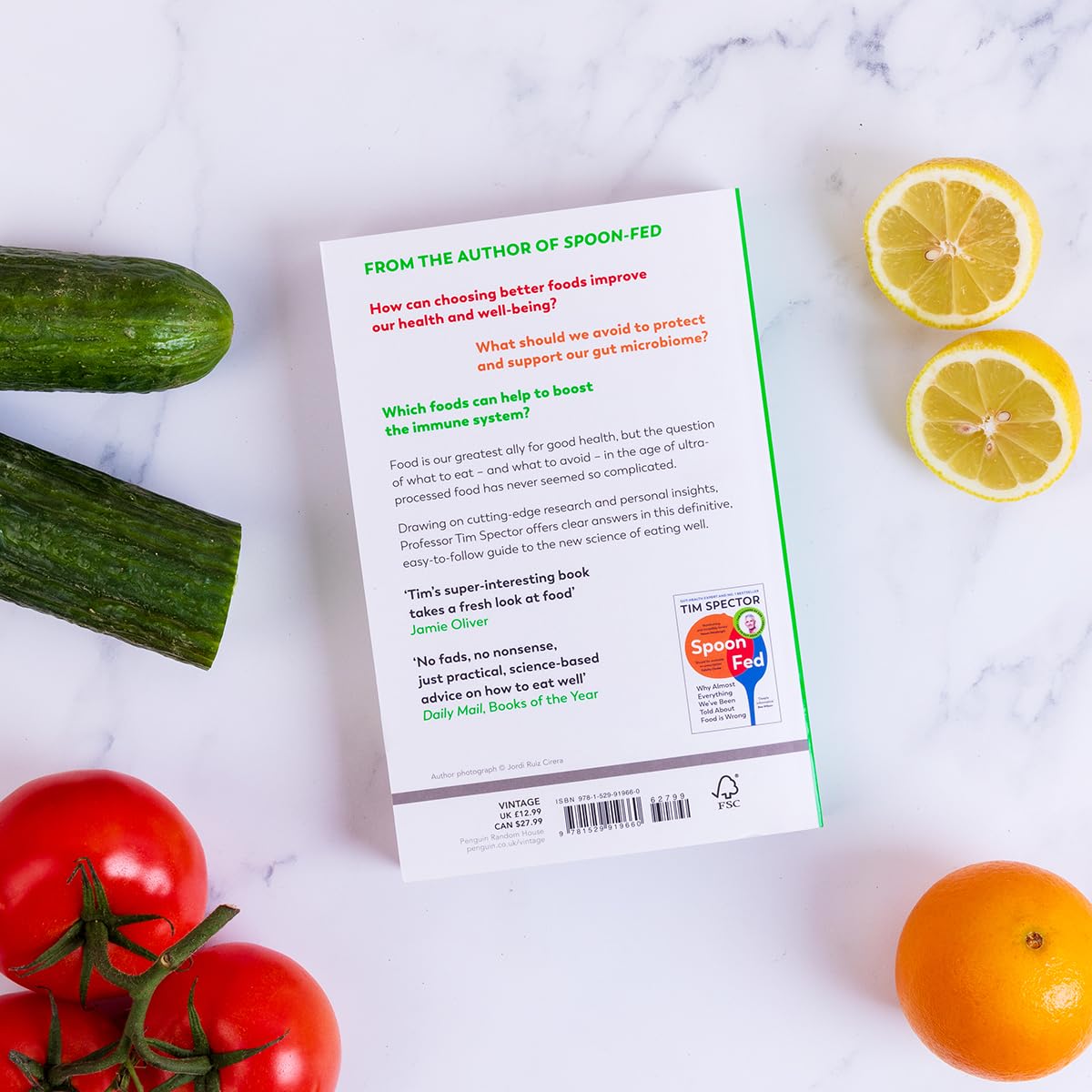 Food for Life: Your Guide to the New Science of Eating Well by Tim Spector | Paperback | 528 Pages 5