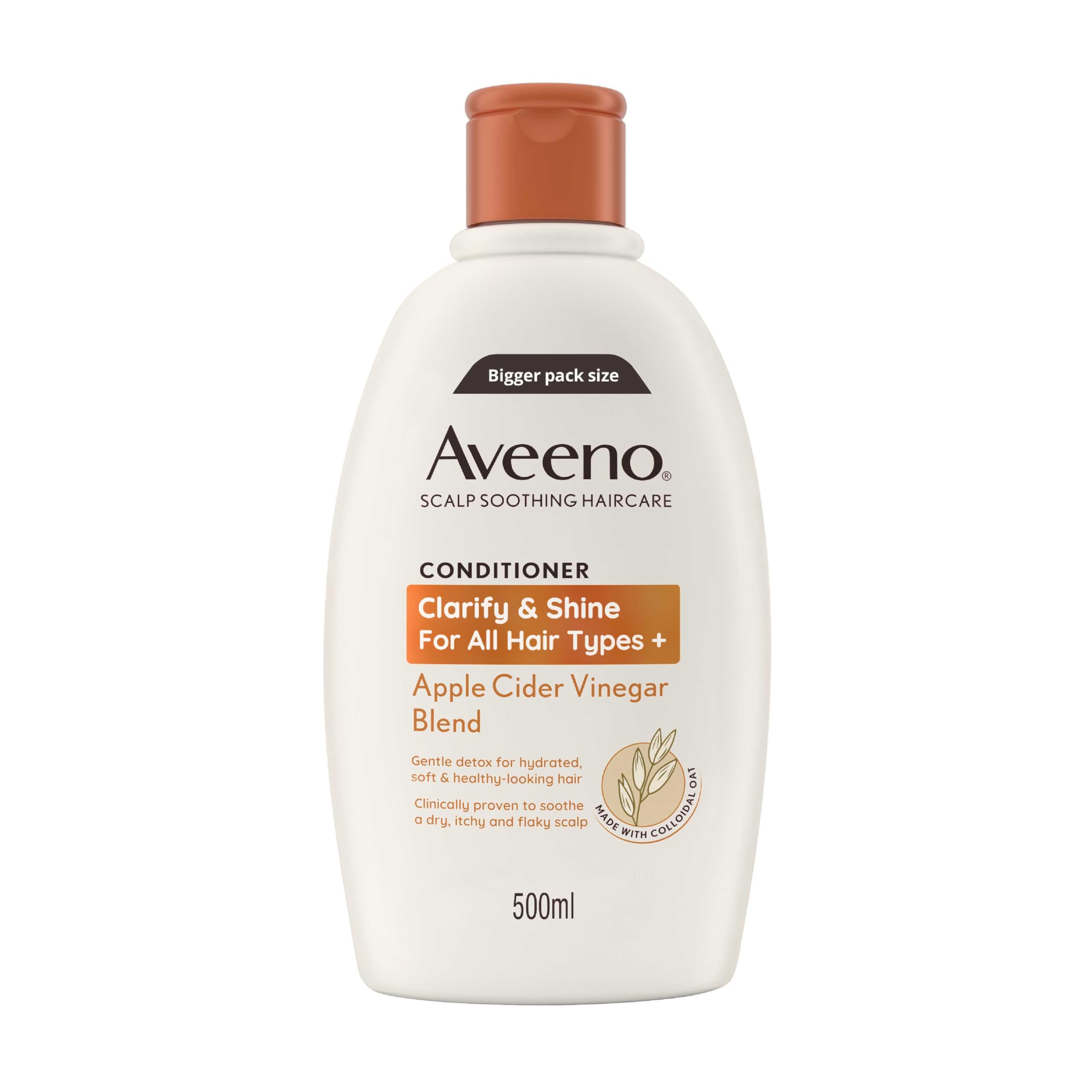 Aveeno - Apple Cider Vinegar Clarify & Shine Conditioner (500ml) 1