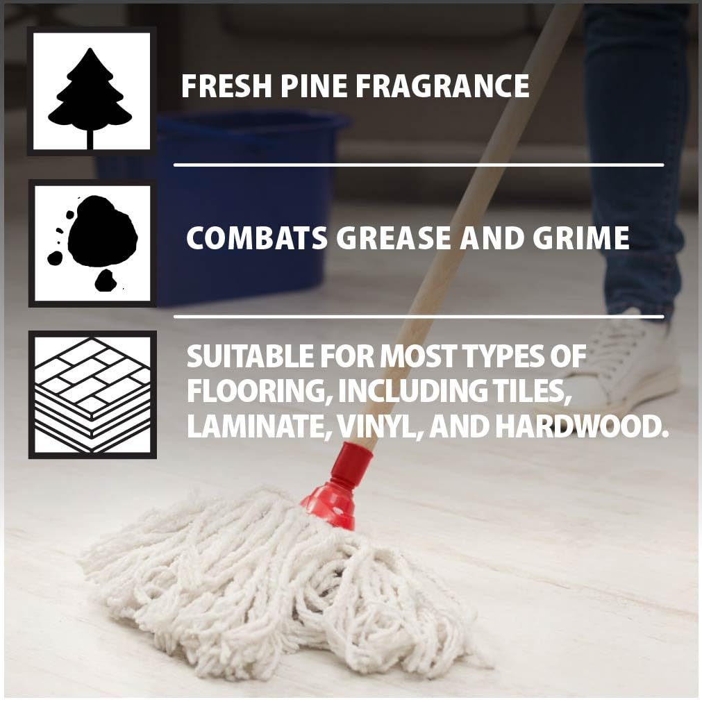 Chemical Trade Store Pine Floor Gel - Industrial Strength Cleaner | 1L | Pine Scent 2