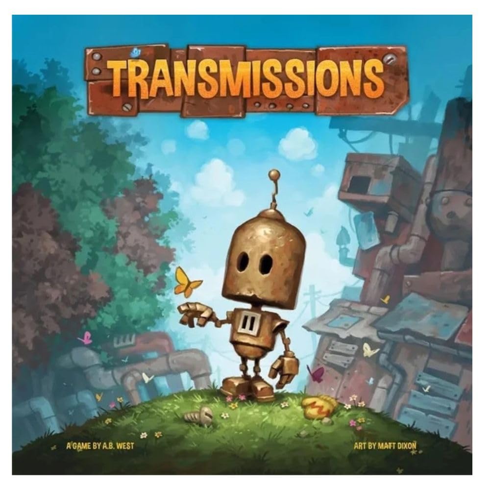 Crosscut Games Transmissions Board Game | Ages 10+ | 1-4 Players | 60 Min