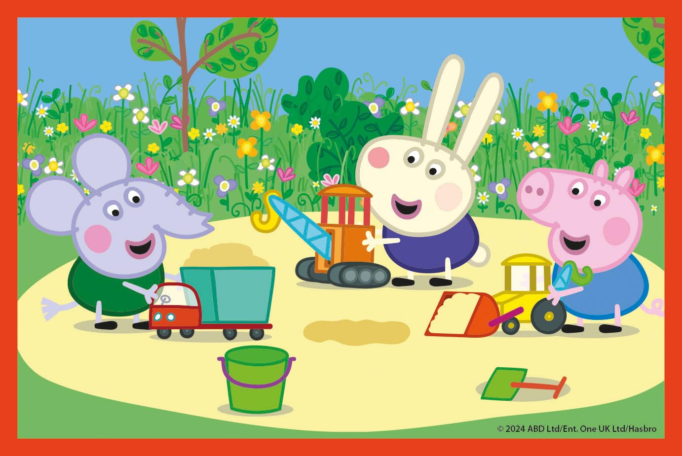 Clementoni Peppa Pig Supercolor Cube Puzzle - 6 Pieces | Ages 2+ | Recycled Material 7