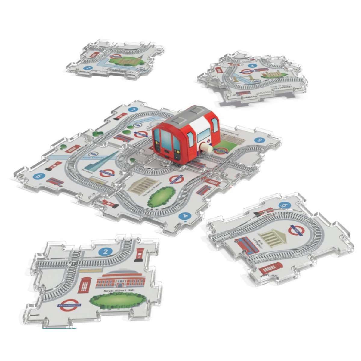 The Happy Puzzle Company Underground Brain Train - Educational Maths & Logic Puzzle Game for Ages 4+ 4