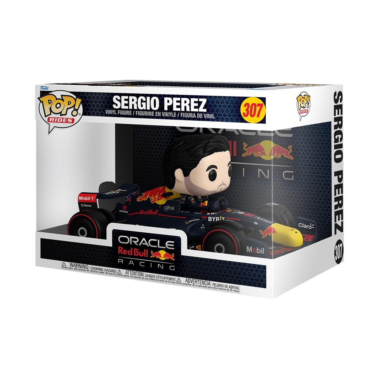 Funko Sergio Perez Ride Super Deluxe - Red Bull F1 Collectible Vinyl Figure | 5.5 Inch | Vinyl 1