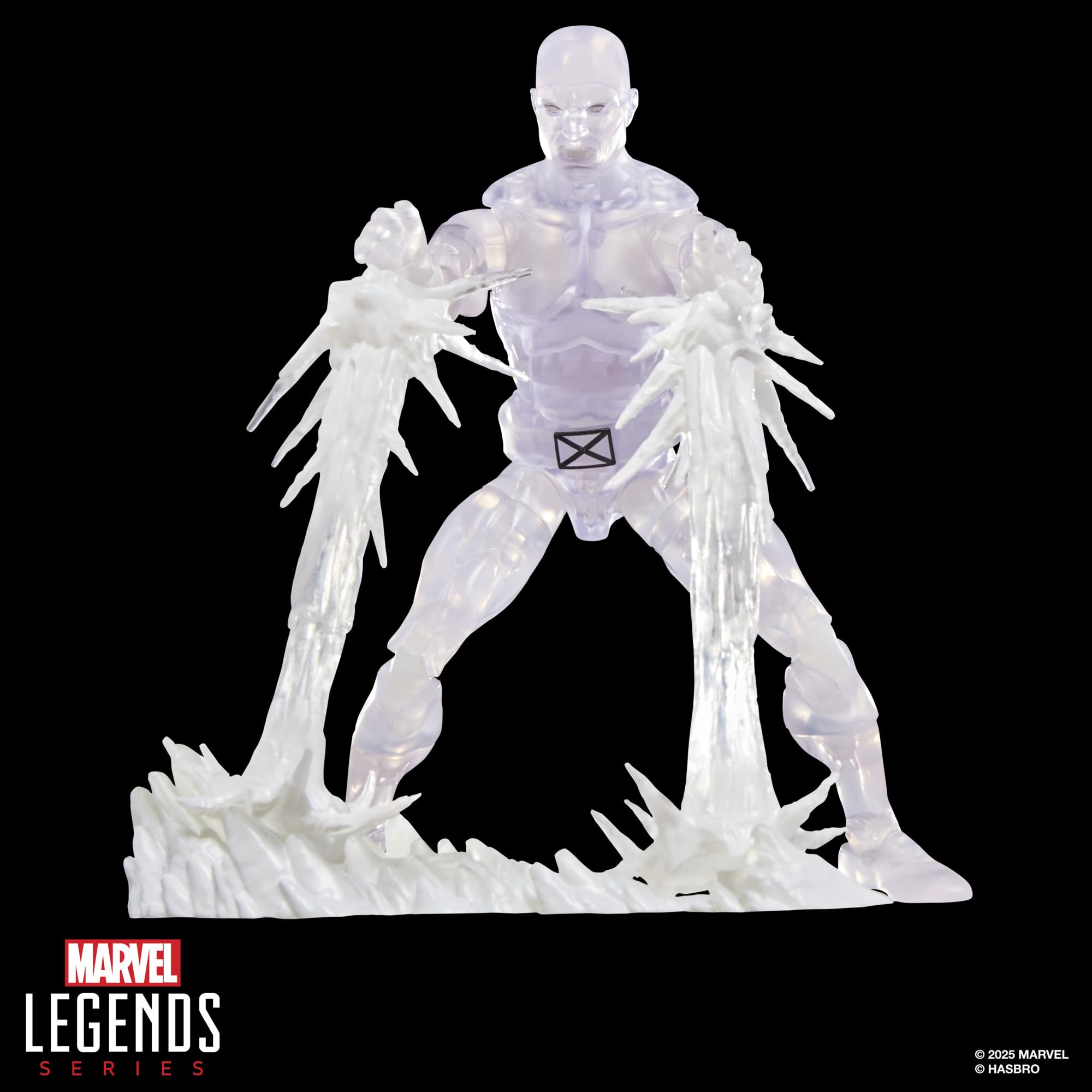 Marvel Legends Series Ice Man Action Figure - 6 Inch | Retro Secret Wars Inspired | Hasbro 6