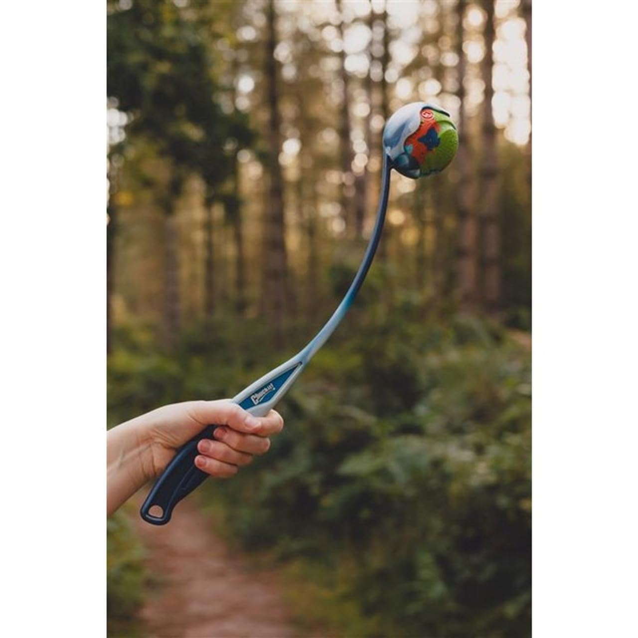 Chuckit! NFD ECO Fetch Day Recycled Material Sport Launcher & Dog Ball | 12' Size | Multi Color 5