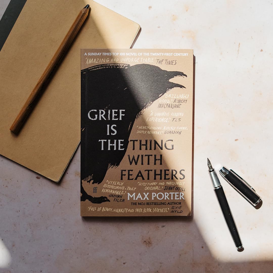 Grief Is the Thing with Feathers by Max Porter | Paperback | 128 Pages 3