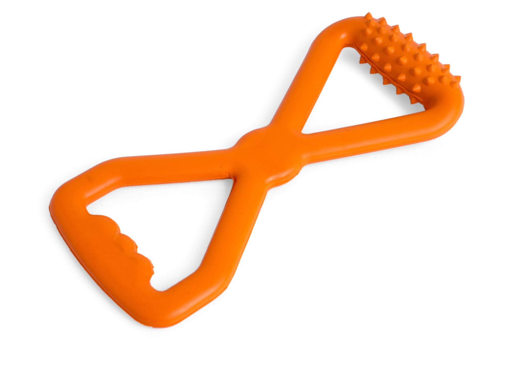 Petface Seriously Strong Rubber Extreme Tugger Chew Toy for Dogs | Durable Orange Rubber | 1 Count 5