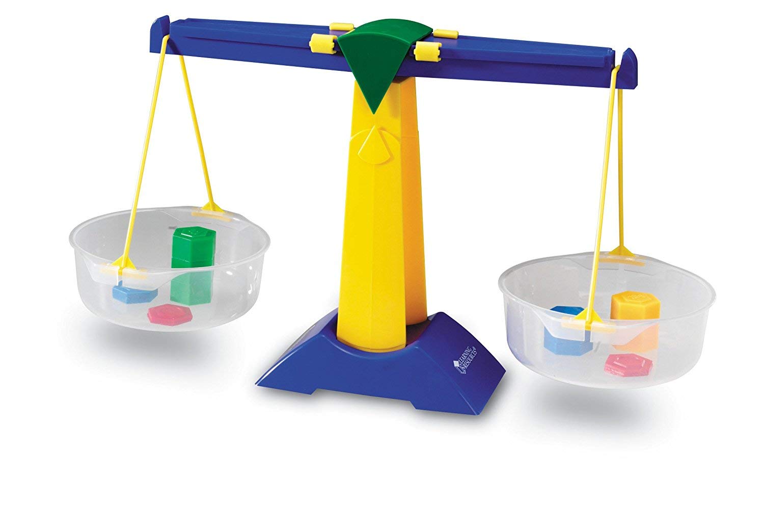 Learning Resources Pan Balance Jr. - Educational Weight Comparison Tool | Plastic | Multicolor 1