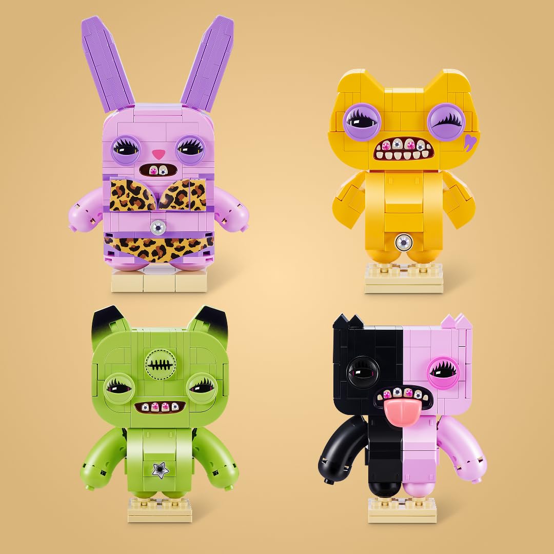 Max Build More Fuggler Baddies Collection Building Set - Build 1 of 4 Monster Characters | Ages 8+ | 186 Pieces 3