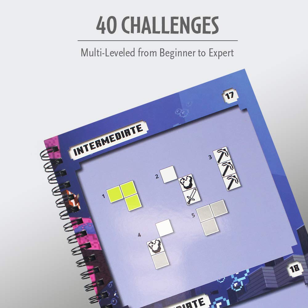 ThinkFun Minecraft Magnetic Travel Puzzle Challenge Logic Brain Game for Ages 8+ 2