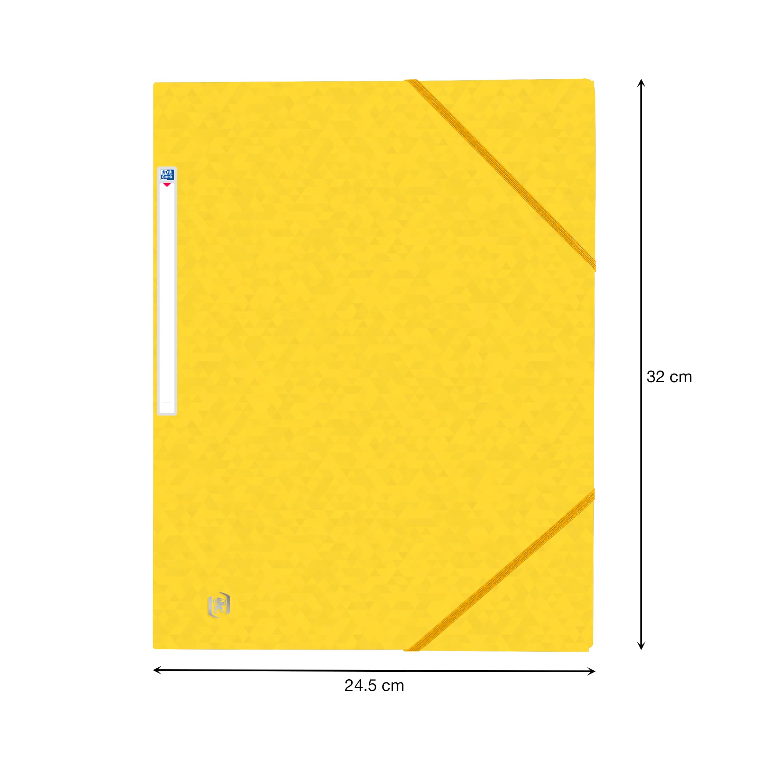 Oxford Document Wallets A4, Assorted Colours, Pack of 10, Durable Manilla Card with Elastic Closure 5