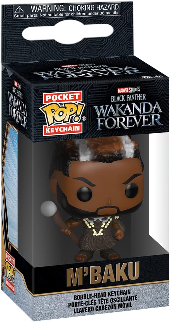 Funko Pop! Keychain Marvel Black Panther: Wakanda Forever - M'Baku Vinyl Figure (63936)