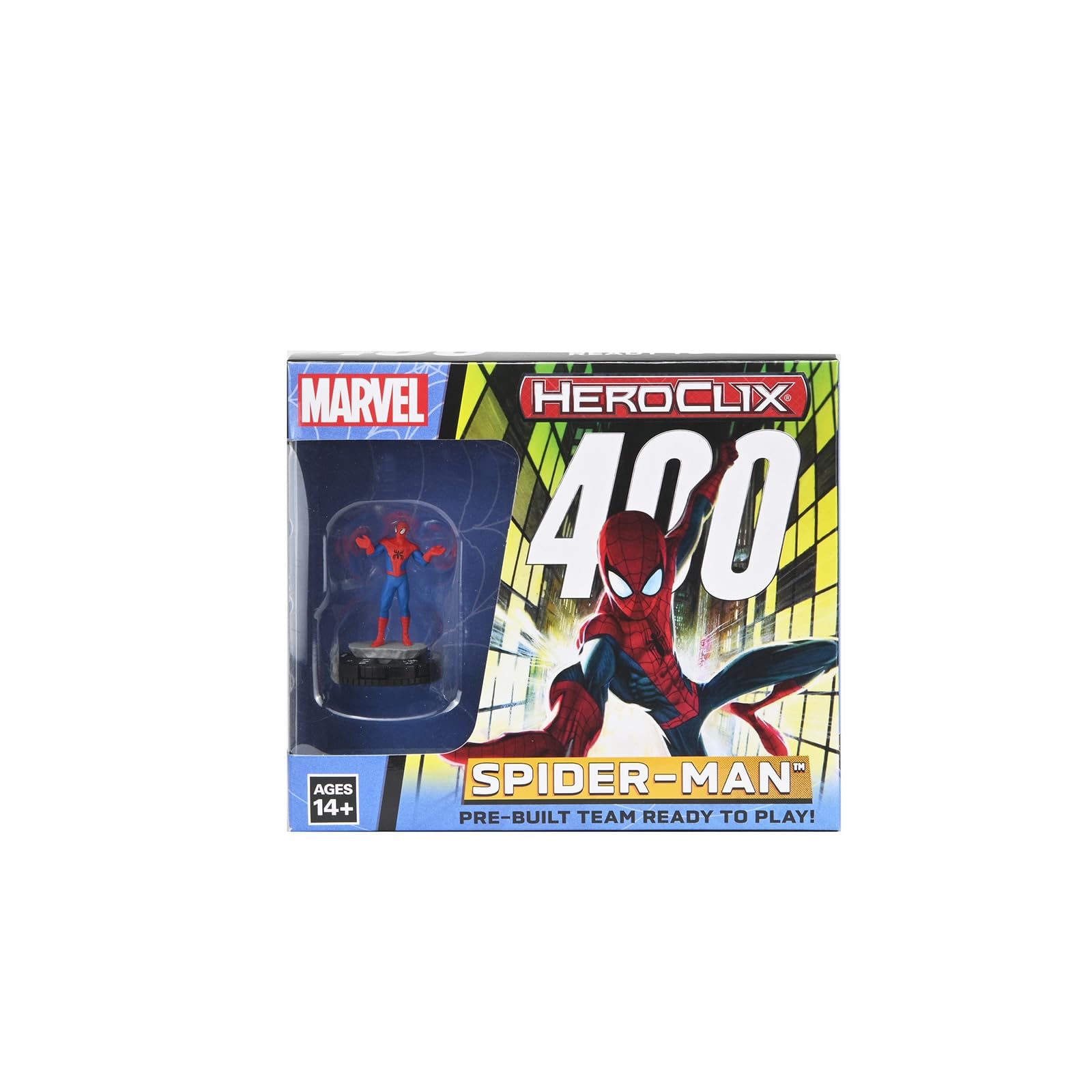 WizKids Marvel HeroClix 400: Spider-Man Tabletop Strategy Game Miniatures Set