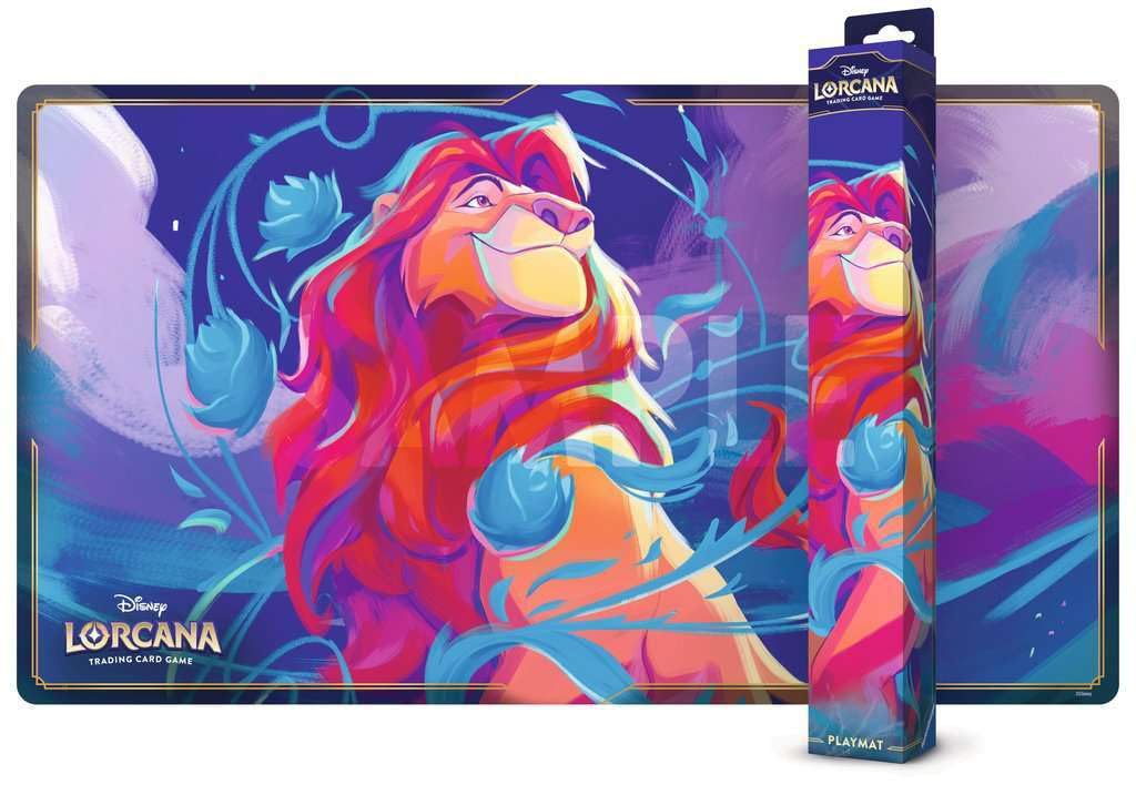 Ravensburger Disney Lorcana Mufasa Fabled Playmat - Neoprene | 61 x 34.3 cm | Ages 8+