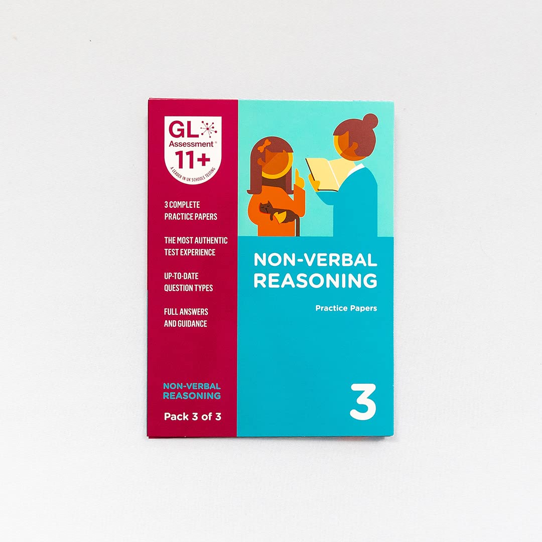 GL Assessment 11+ Practice Papers Non-Verbal Reasoning Pack 3 (Multiple Choice) | Paperback | 53 Pages 1