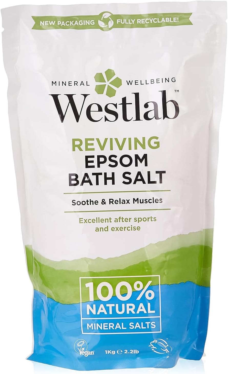 Westlab Reviving Epsom Salt (1kg) 1