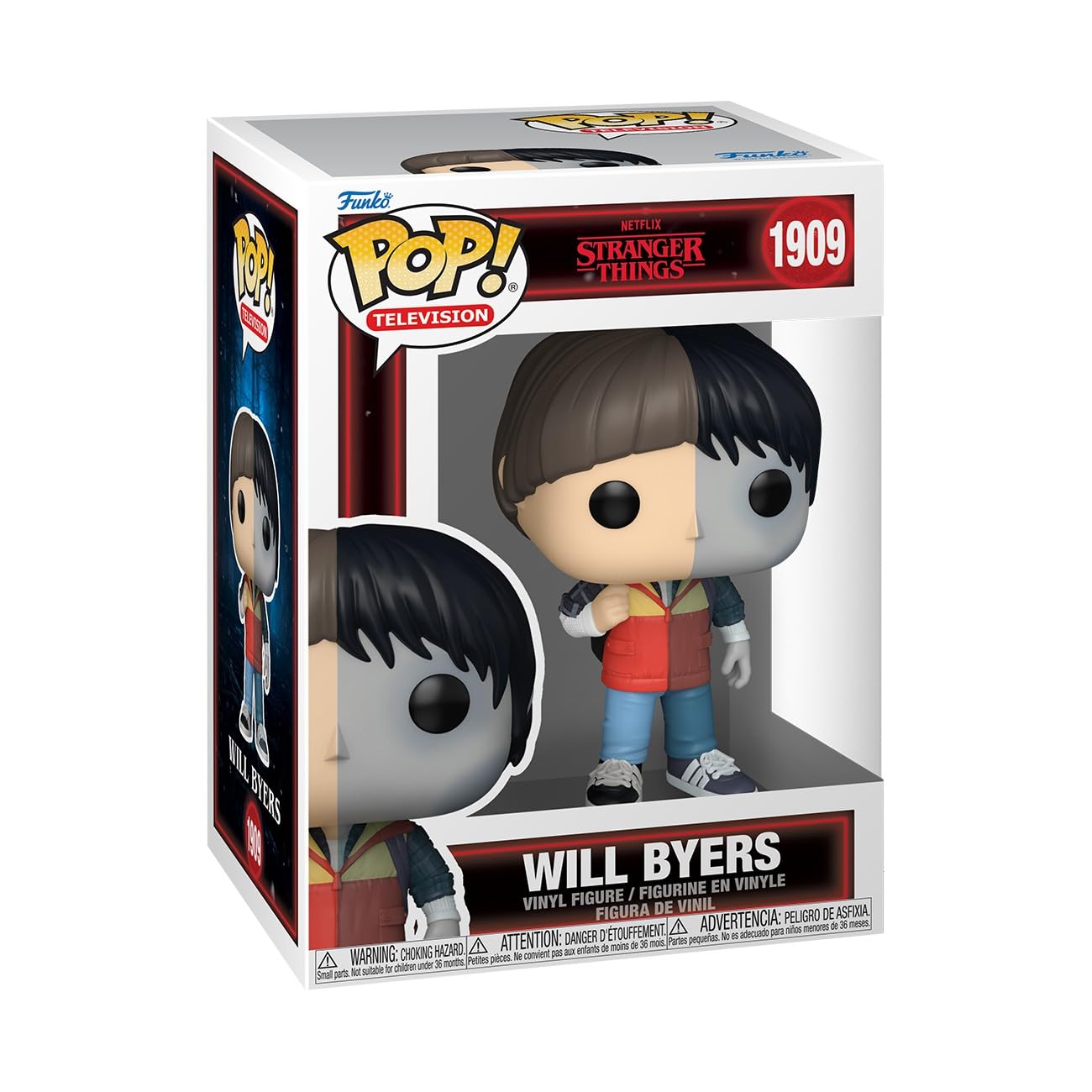 Funko POP! TV: Stranger Things Will Byers (Split) Vinyl Figure - Approx 3.75 Inches