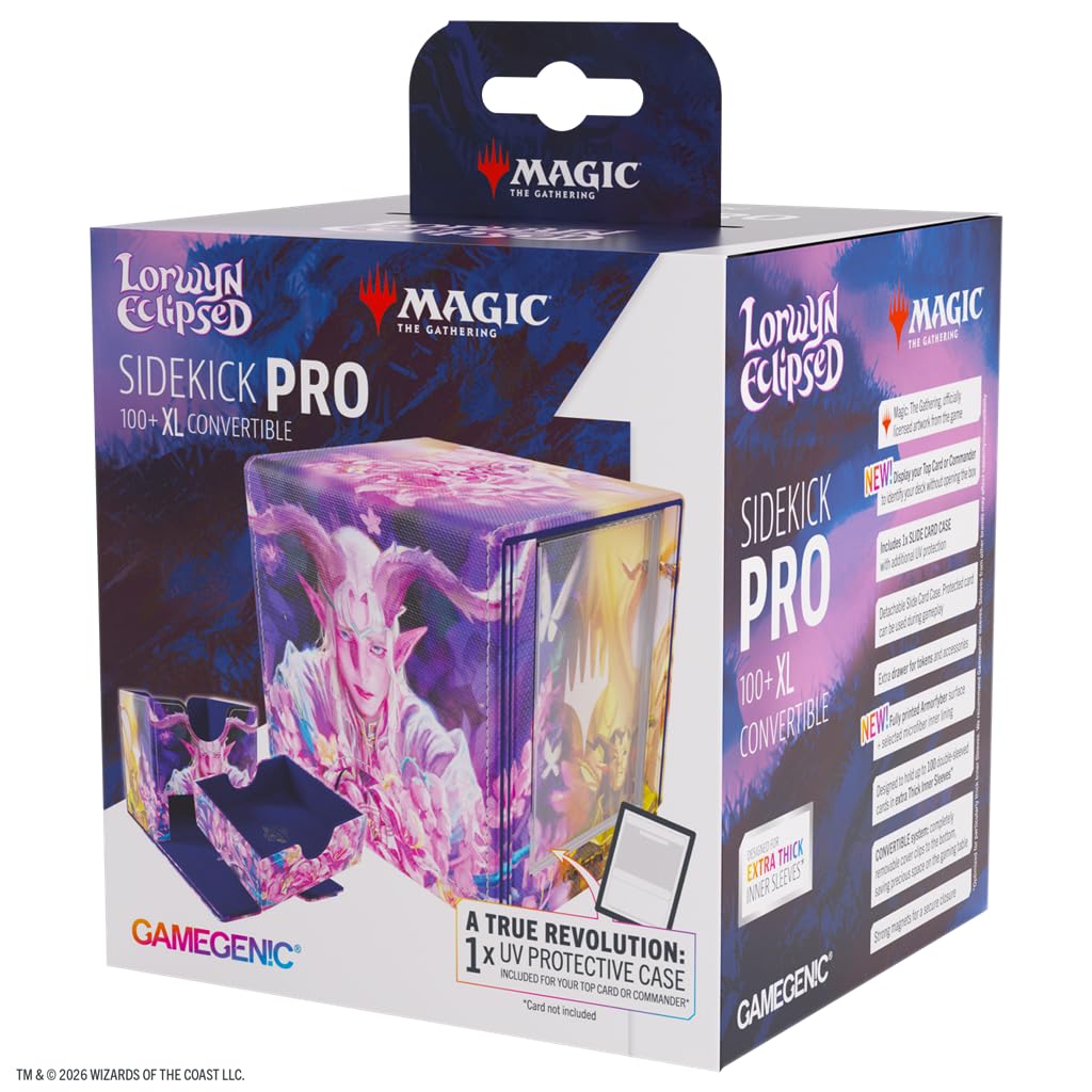 Gamegenic Magic: The Gathering Lorwyn Eclipsed Sidekick PRO 100+ XL Storage Box | Plastic | Multicoloured