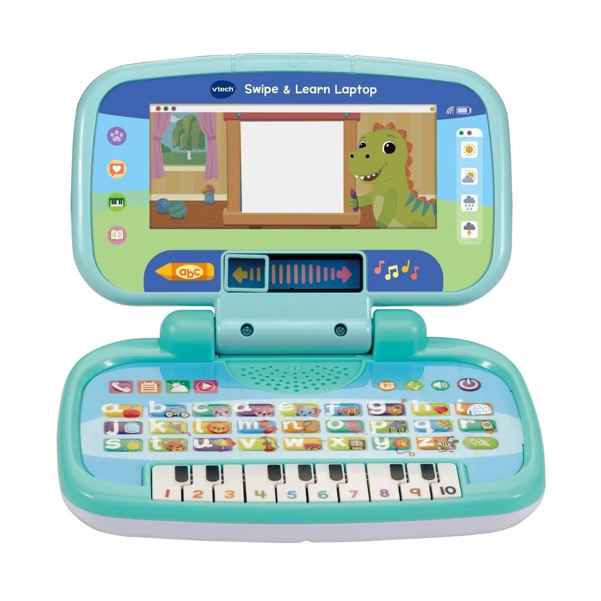 VTech Swipe & Learn Laptop - Phonics, Counting, Early Computer Skills | Ages 18-36 Months 6