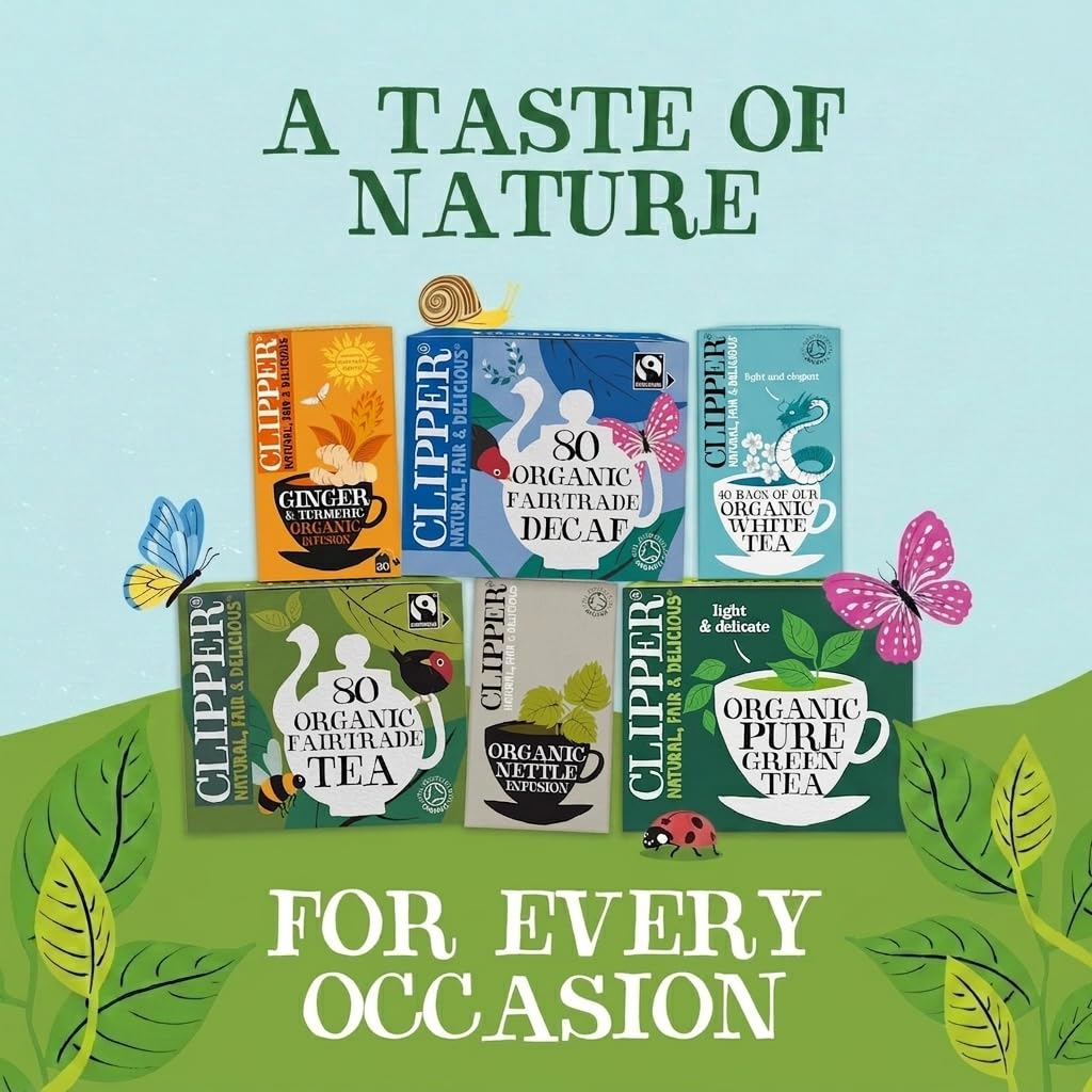 Clipper Organic Fairtrade Earl Grey Black Tea - 320 Teabags | Bergamot Flavour 7