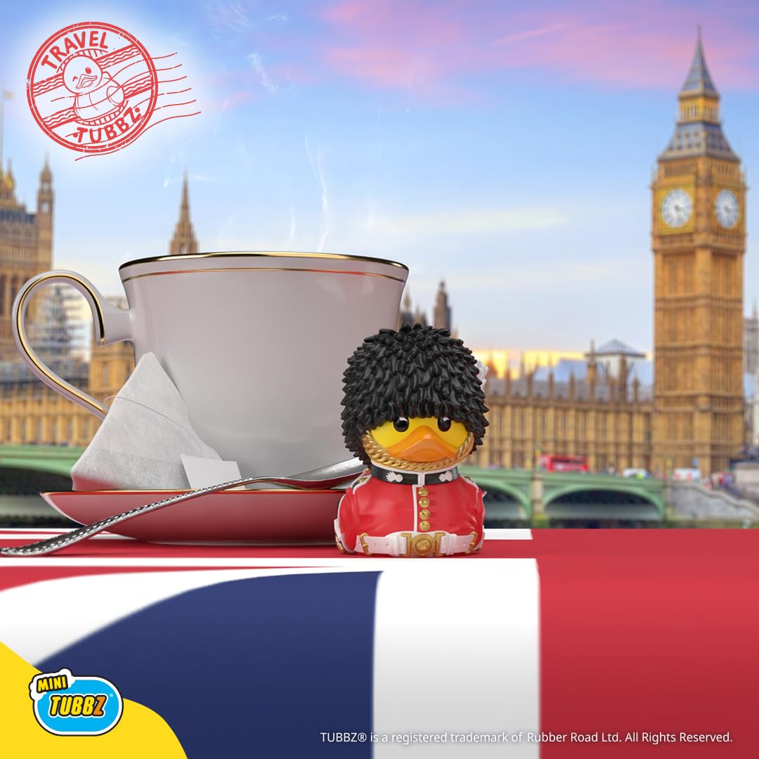 TUBBZ Mini: UK Kings Guard Cosplaying Rubber Duck Vinyl Figure - 5cm Collectible 4