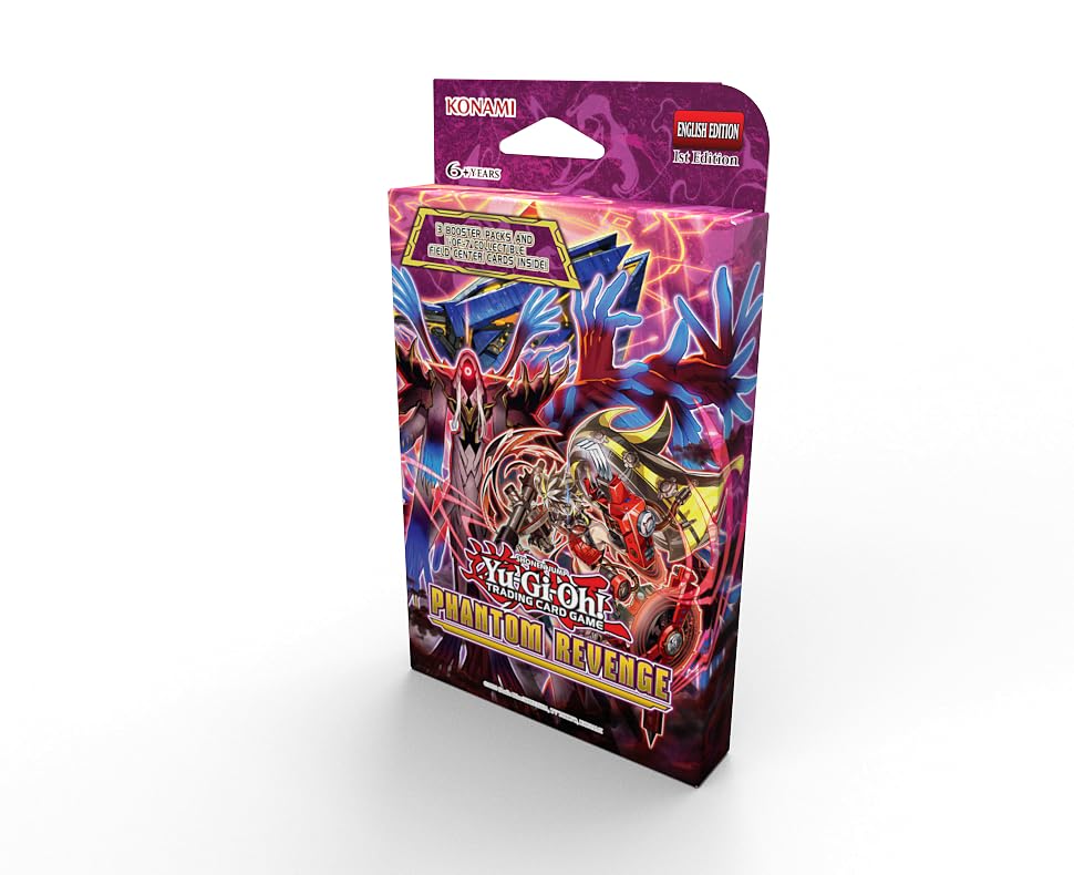 Yu-Gi-Oh! Phantom Revenge 3-Pack Booster Cards