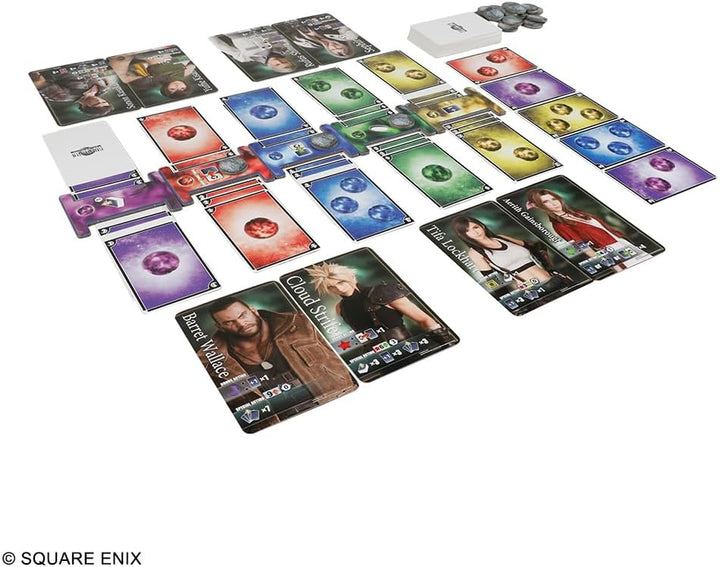 Square Enix Final Fantasy VII Remake Board Game Materia Hunter