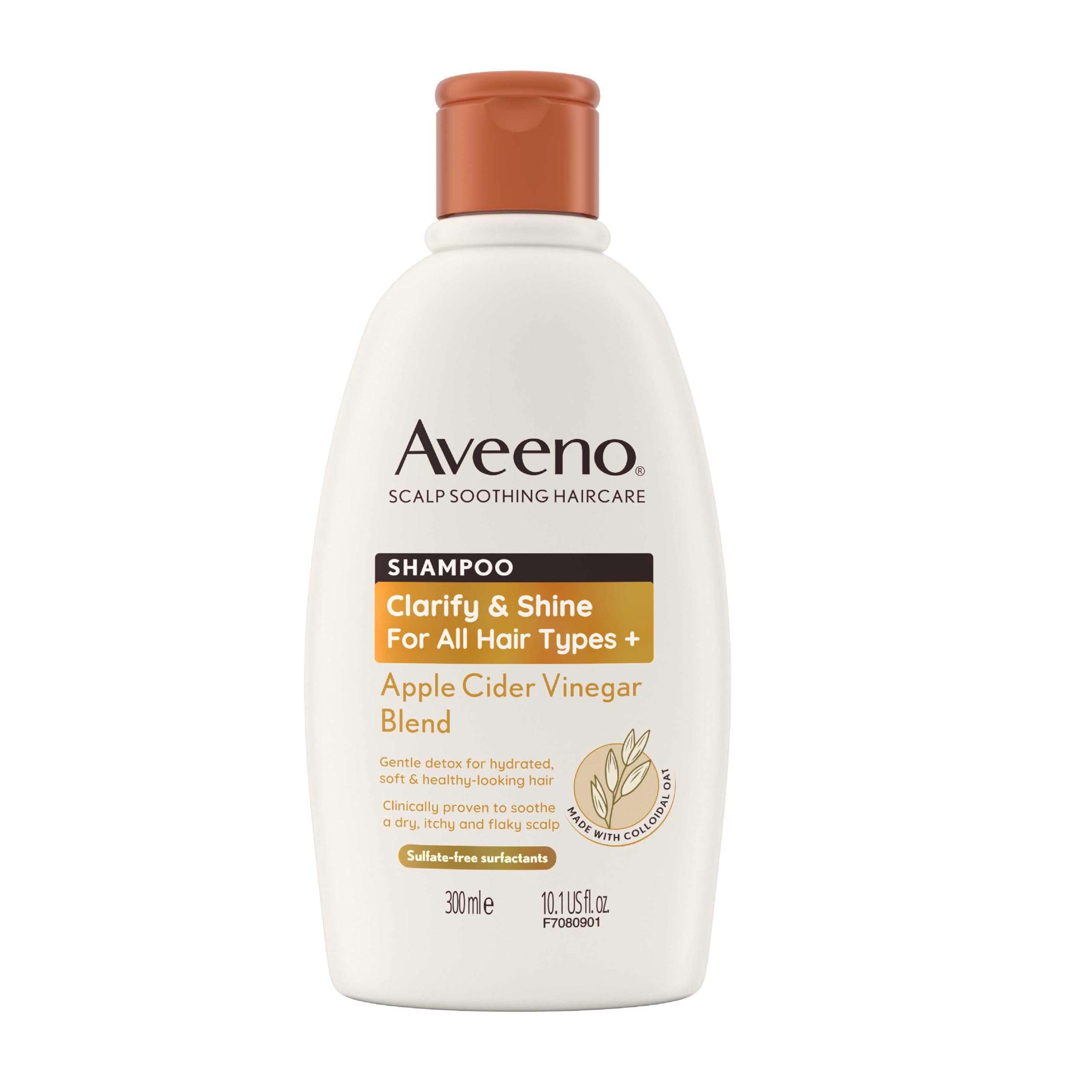 Aveeno - Scalp Soothing Clarify & Shine Shampoo with Apple Cider Vinegar (300 ml) 1
