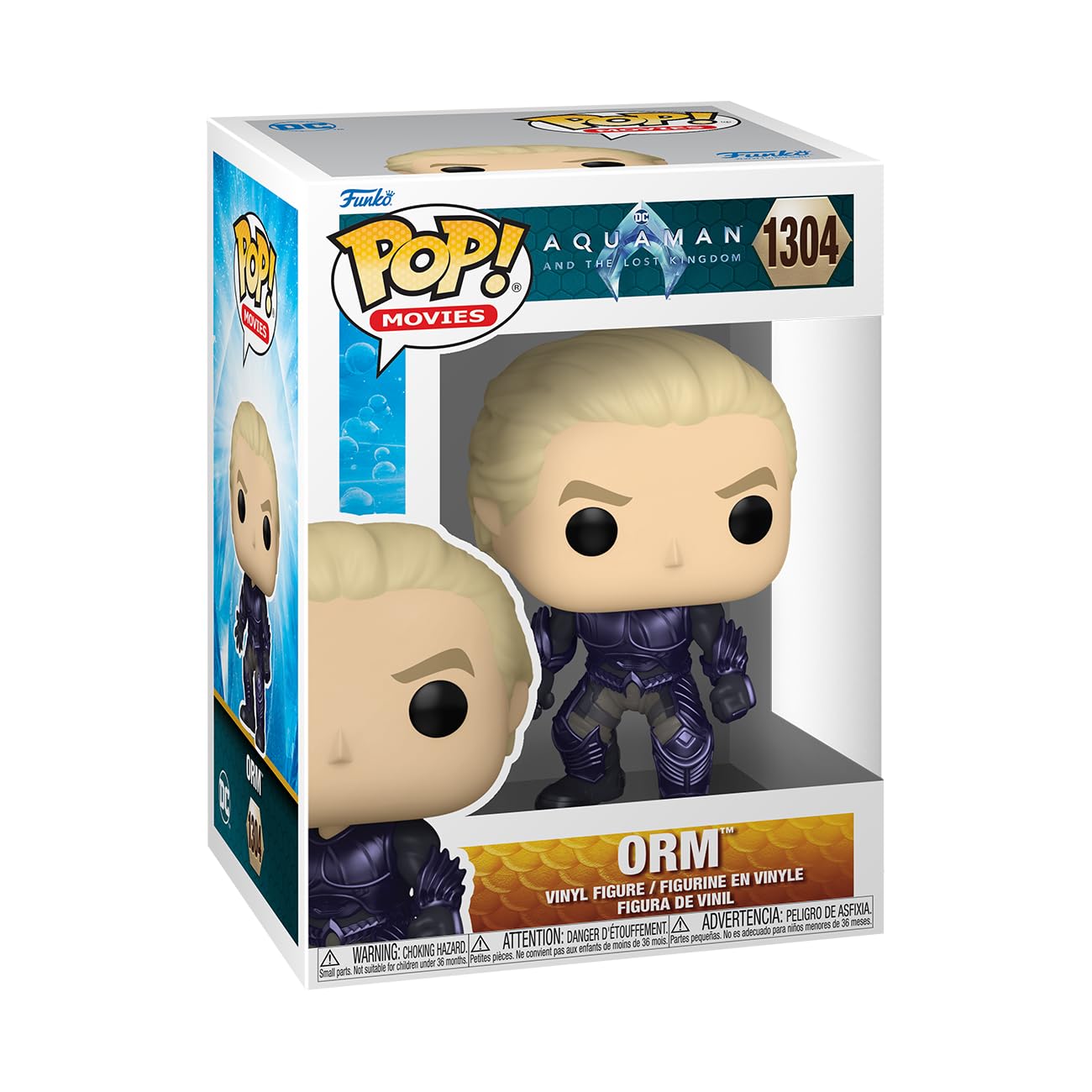 Funko Pop! Movies: DC - Orm Vinyl Figure (67568) 4