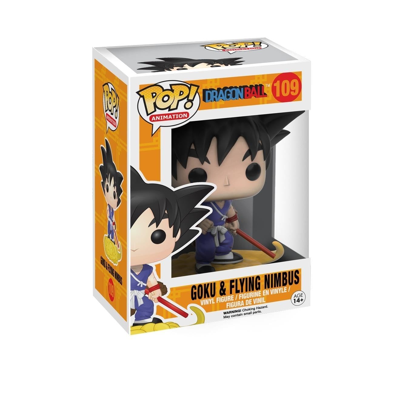 Funko Pop! Goku & Nimbus - Dragon Ball Z Vinyl Figure | 3.75 Inch | Multicolour 1