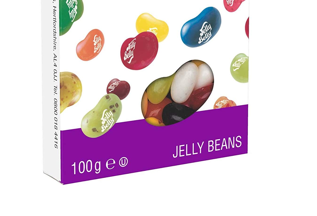 Jelly Belly Fruit Mix Jelly Beans - Assorted Fruit Flavors | 100g Window Flip Box