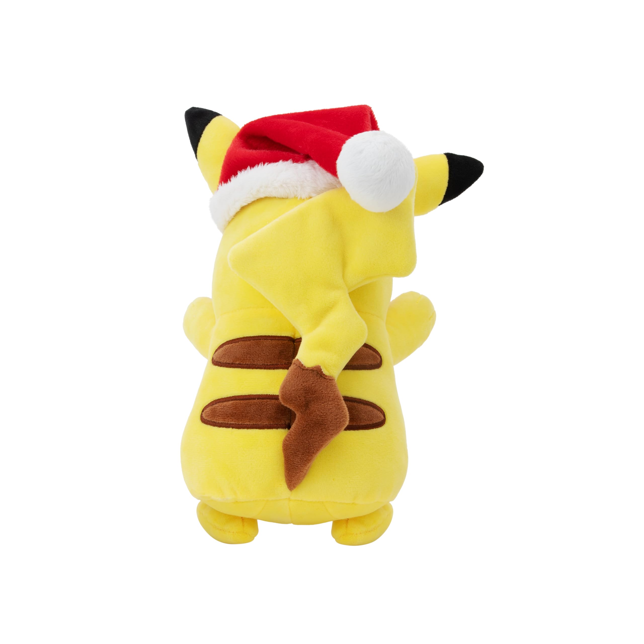 Pokémon Pikachu with Santa Hat Stuffed Animal Plush - 8 Inch | Polyester | Ages 2+ 3