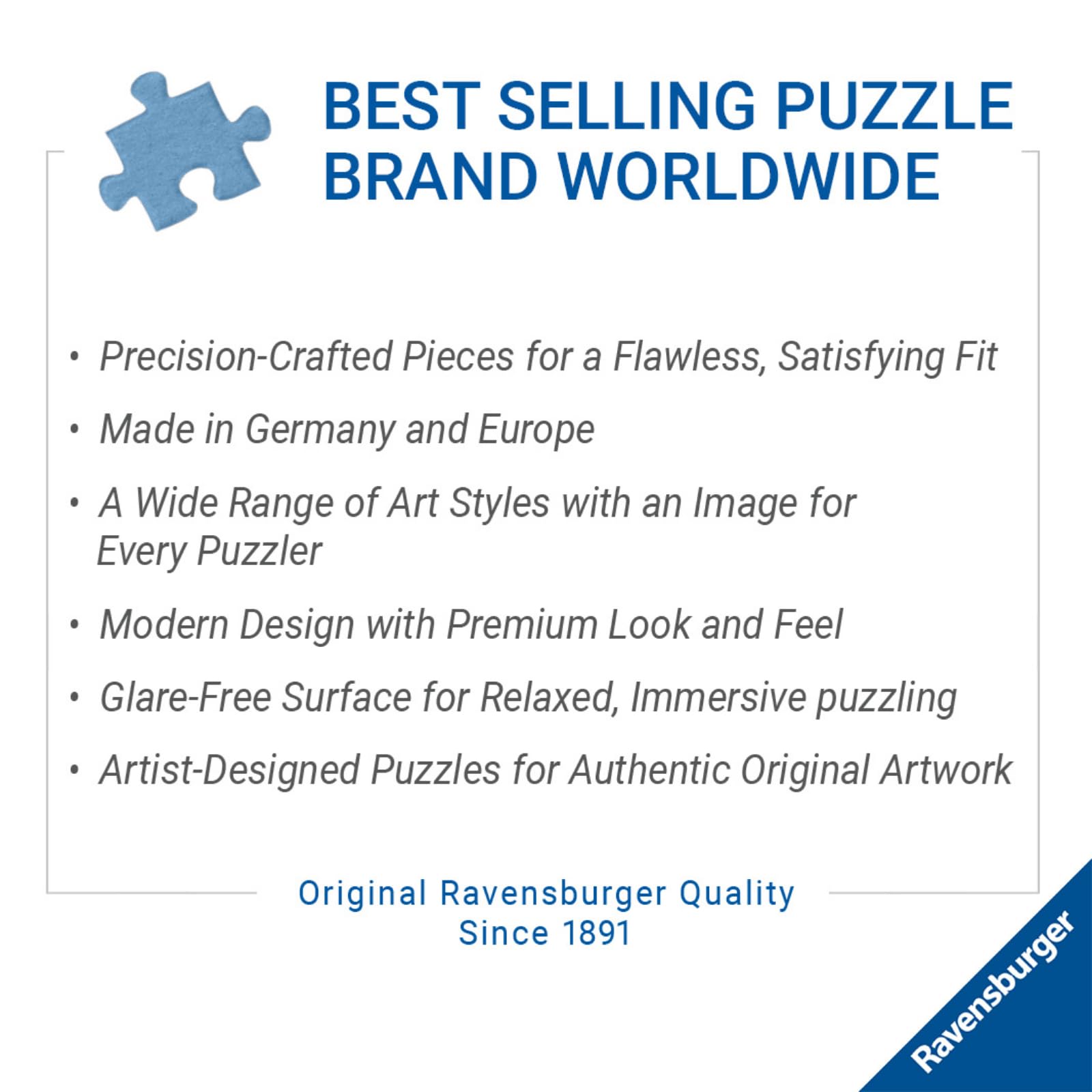 Ravensburger Library of Dogs 1000 Piece Jigsaw Puzzle | Premium Quality, FSC Certified 7