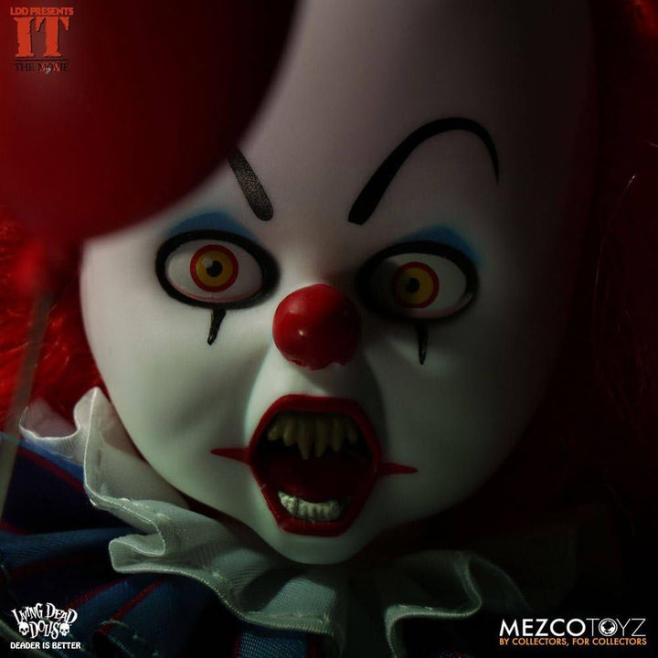 Living Dead Dolls Pennywise Action Figure - 10" Collectible with Articulation