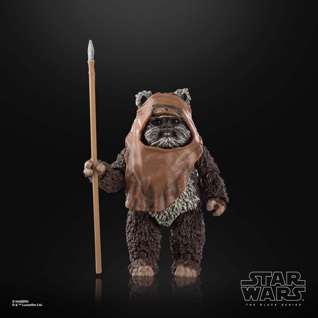 Star Wars The Black Series Wicket W. Warrick, Return of the Jedi 6-Inch Action Figures