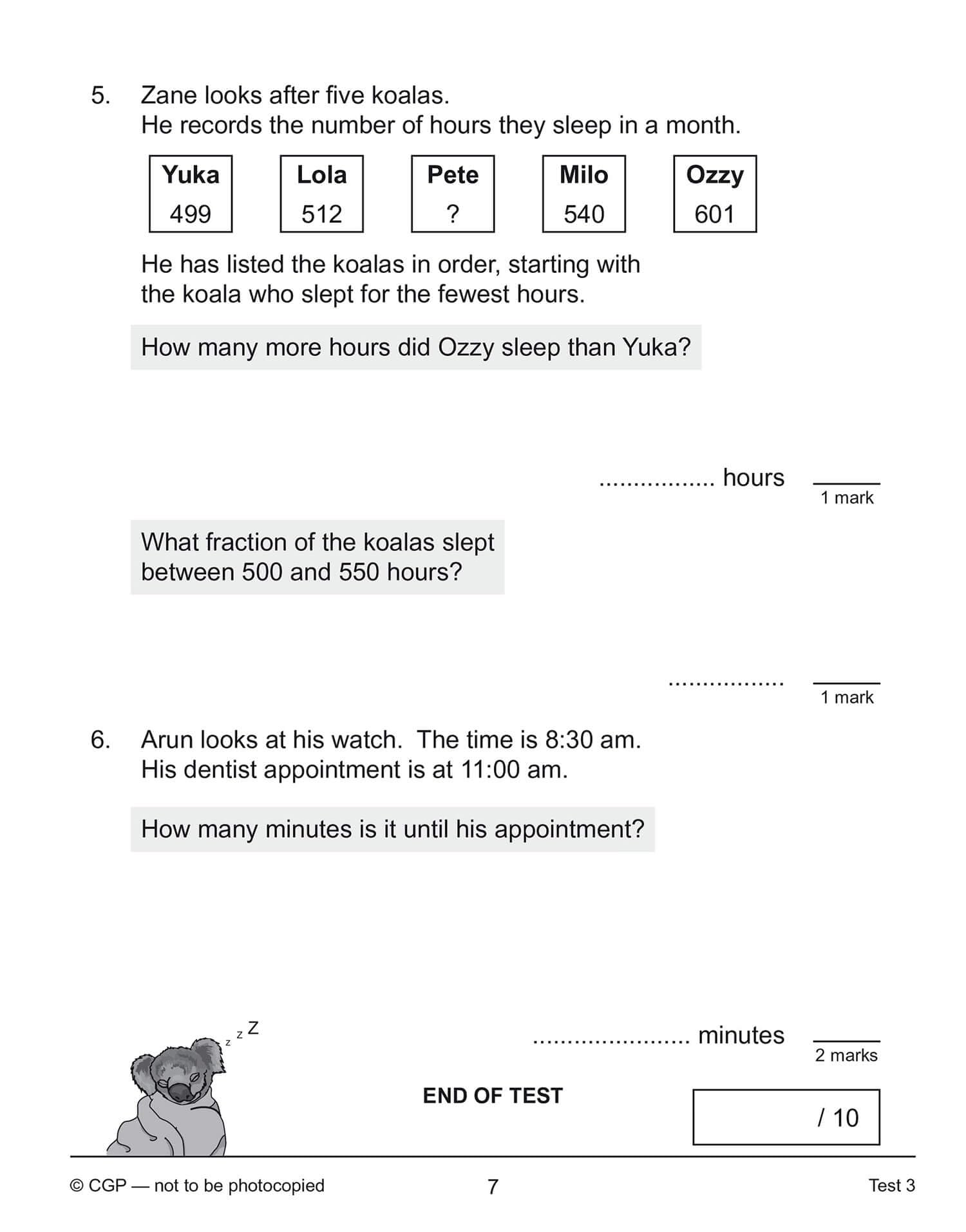 CGP KS2 Year 4 Maths 10-Minute Tests: Problem Solving | Paperback | Ages 6-9 3