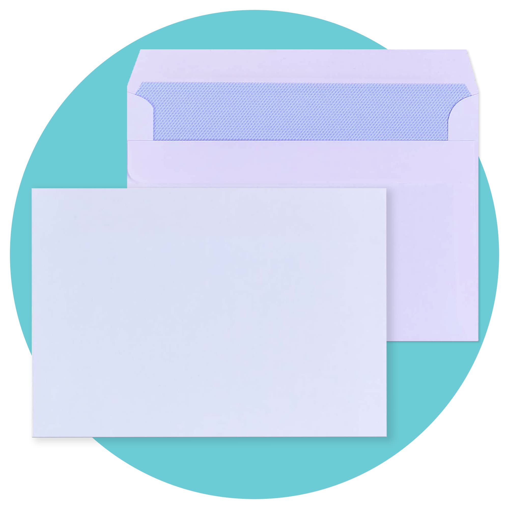 Triplast 20 Pack C6 White Self Seal Security Envelopes | 114x162mm | 90 gsm 1