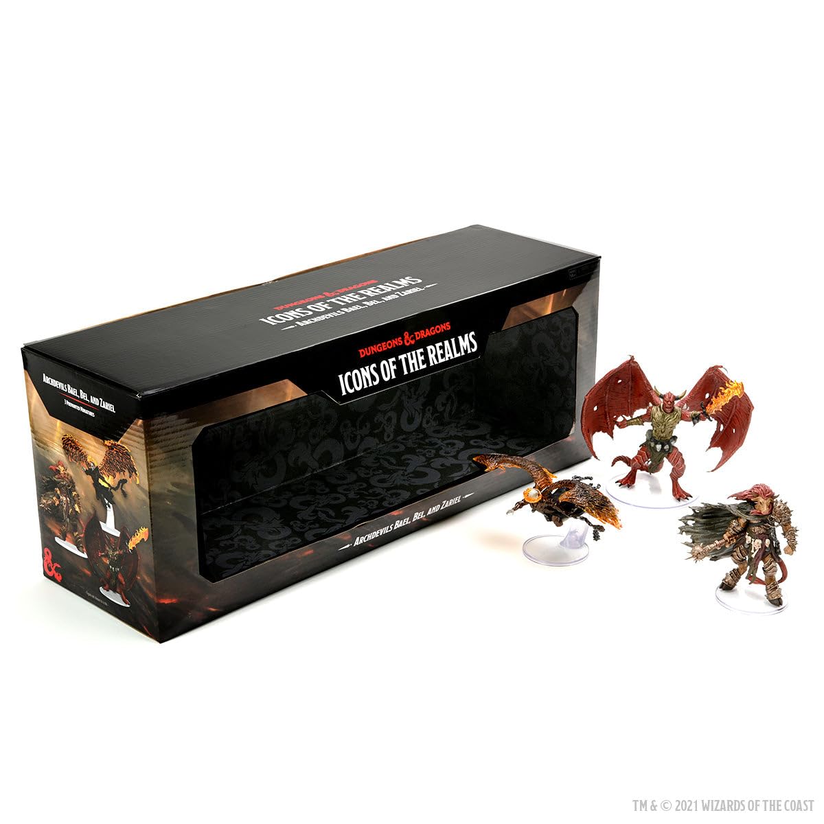 WizKids Icons of the Realms D&D Miniatures: Archdevils - Bael, Bel, and Zariel Set 1